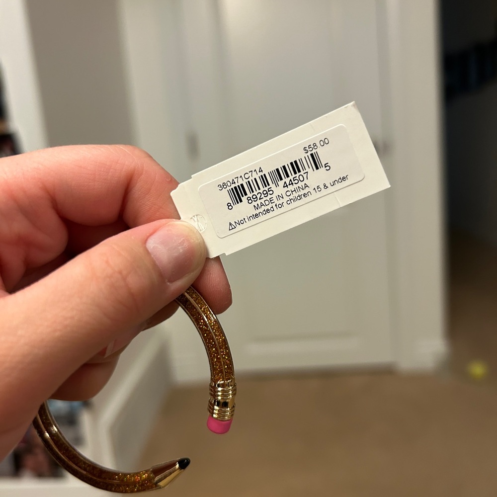 NWT Betsey Johnson Pencil Bracelet - Picture 3 of 3